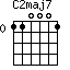 C2maj7=110001_0