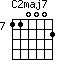 C2maj7=110002_7
