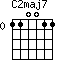 C2maj7=110011_0