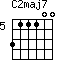 C2maj7=311100_5