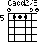 Cadd2/B=011100_5