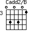 Cadd2/B=030301_3