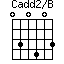 Cadd2/B=030403_1