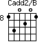 Cadd2/B=130201_8
