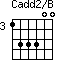 Cadd2/B=133300_3