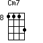 Cm7=1113_8