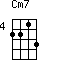 Cm7=2213_4