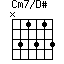 Cm7/D#=N31313_1