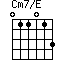 Cm7/E=011013_1