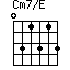 Cm7/E=031313_1