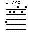Cm7/E=311010_1