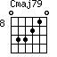 Cmaj79=033210_8