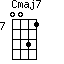 Cmaj7=0031_7