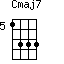 Cmaj7=1333_5