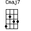 Cmaj7=4233_1