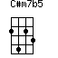 C#m7b5=2423_1