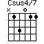 Csus4/7=N13011_1