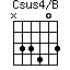 Csus4/B=N33403_1
