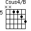 Csus4/B=NN1123_5