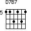D7B7=113131_5