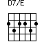 D7/E=232232_1