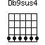 Db9sus4=444444_1