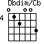 Dbdim/Cb=012003_4