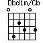 Dbdim/Cb=042303_1