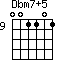 Dbm7+5=001101_9