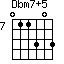 Dbm7+5=011303_7