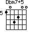 Dbm7+5=103200_5
