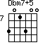 Dbm7+5=301300_7