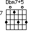 Dbm7+5=301303_7