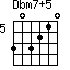 Dbm7+5=303210_5