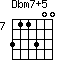 Dbm7+5=311300_7