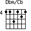 Dbm/Cb=113121_4