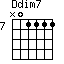 Ddim7=N01111_7