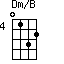 Dm/B=0132_4