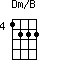 Dm/B=1222_4