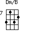 Dm/B=3132_7