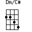 Dm/C#=2234_1