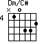 Dm/C#=N10332_4