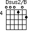 Dsus2/B=000102_4