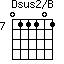 Dsus2/B=011101_7