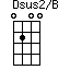 Dsus2/B=0200_1