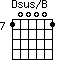Dsus/B=100001_7
