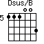 Dsus/B=111003_5