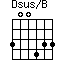 Dsus/B=300433_1
