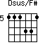 Dsus/F#=111331_5