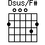 Dsus/F#=200032_1